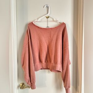off shoulder sweater